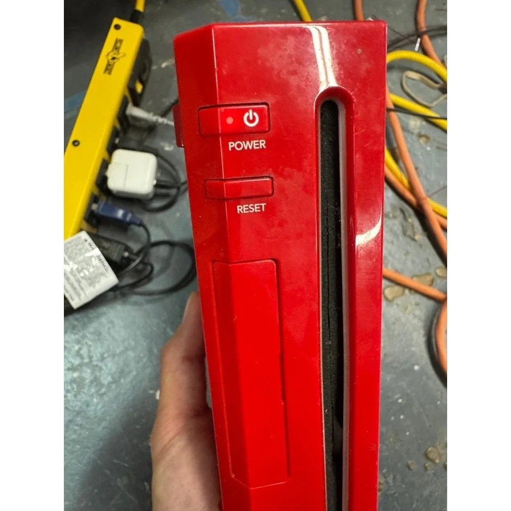 Nintendo Wii Red Console RVL-001 GameCube Compatible 25th Anniversary Edition RD